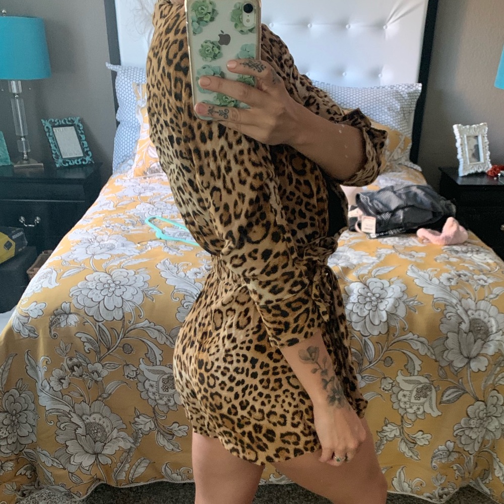 Leopard Zara jumper